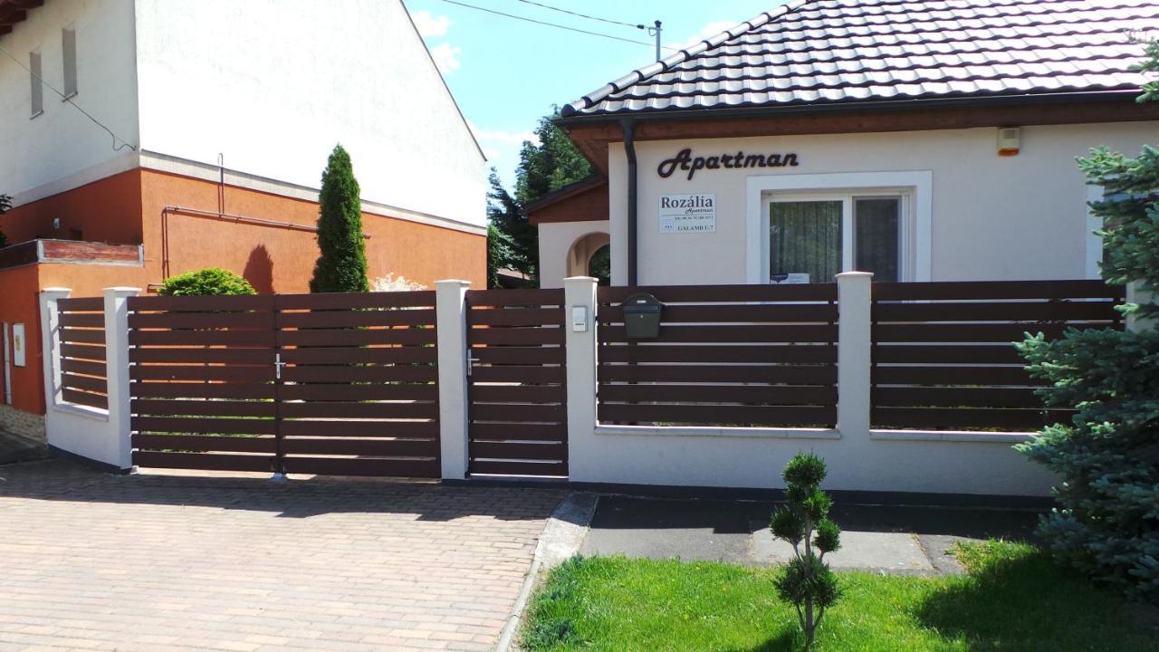 Rozalia Apartman ギュラ エクステリア 写真
